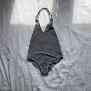 American Apparel Halter Bodysuit